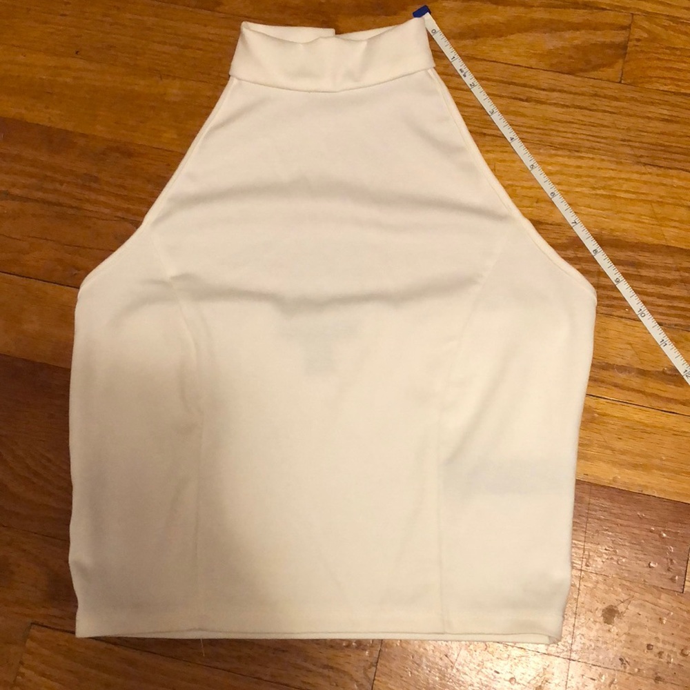 White Forever 21 Halter Top